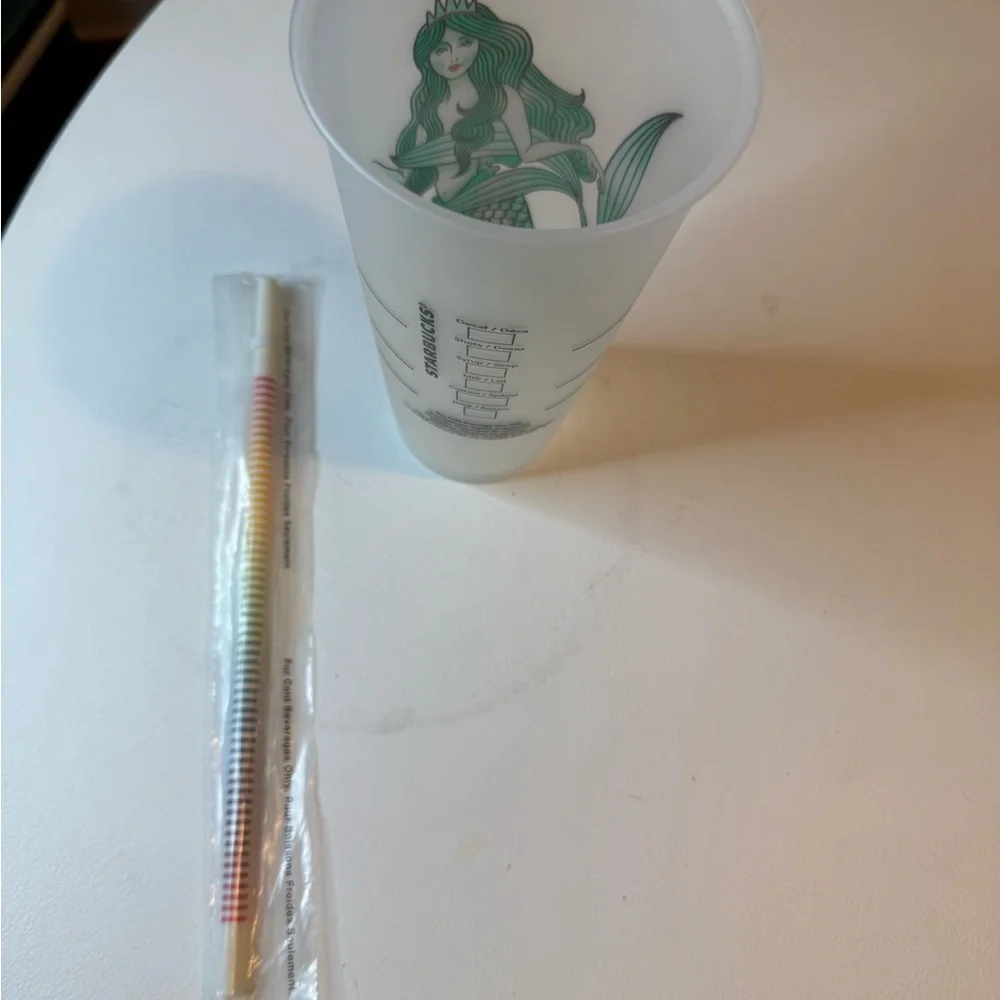 Starbucks 2019 full mermaid reusable cup